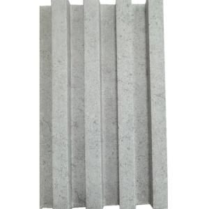 Панель настенно-потолочная WISMART, имитация декоративной рейки, 25*160*2700мм, Бетон marble