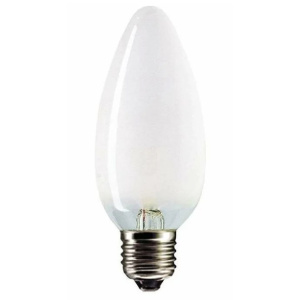 Лампа накаливания FAVOR B36 40W E27 FR (ДСМТ 230-40 E27) свеча матовая