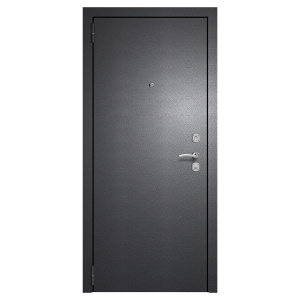 Дверь входная стальная METIX 24 антик серебро/бетон графит 960*2050*70мм, лев.