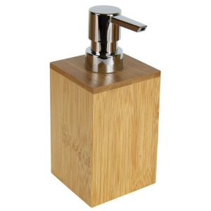 Дозатор для жидкого мыла АКВАЛИНИЯ Wood (B4439-1), светло-коричневый