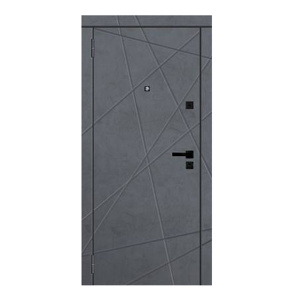 Дверь металлическая GEROY2 Бетон графит 860 левая