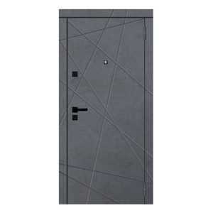 Дверь металлическая GEROY2 Бетон графит 960 правая