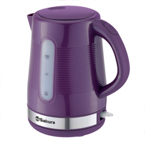 Чайник электрический SAKURA SA-2343P 1.7л фиолетовый 1850-2200Вт