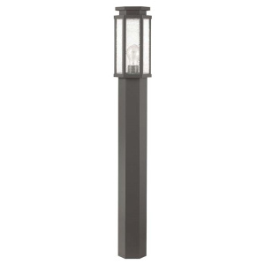 Уличный светильник ODEON LIGHT NATURE ODL18 585 (4048/1F)темно-серый/белый 100см IP44 E27 100W 220V