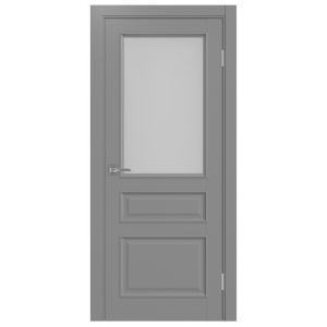 Дверь межкомнатная Тоскана_631.211.70 ЭКО-шпон Серый багет