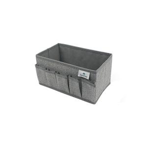 Коробка-органайзер для косметики РутаУпак 25x15x13см серый