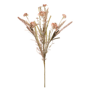 Растение искусственное Вещицы Герань луговая h-60см бежевый
