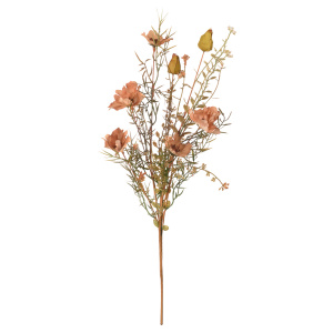 Растение искусственное Вещицы Кореопсис h-55см светло-оранжевый