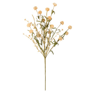 Растение искусственное Вещицы Пушистик полевой h-65см желтый