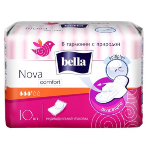 Прокладки гигиенические BELLA Nova Comfort soft 10шт