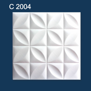Плита потолочная Solid экструдированная Solid белая 500*500мм С2004