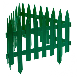 Забор декоративный 'Рейка' Palisad, 28х300 см, зеленый