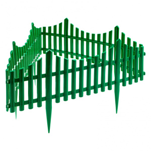Забор декоративный 'Гибкий', 24х300 см, зеленый
