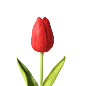 Цветок искусственный ФЕНИКС-ПРЕЗЕНТ Красный Тюльпан 88292 34х3,5х3,5см