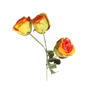 Букет искусственных цветов ФЕНИКС-ПРЕЗЕНТ Желтая Роза 88237 51х10х5см