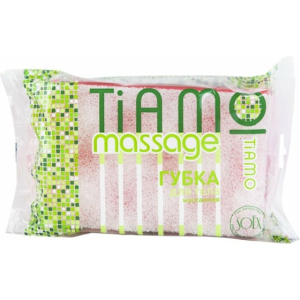 Губка для тела массажная ФЕЯ Tiamo Massage Original поролон 7715