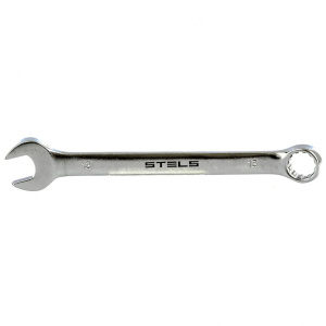 Ключ комбинированный STELS, CrV, 13мм, матовый хром