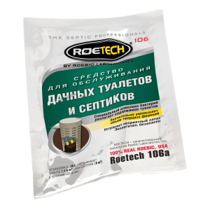 Средство Roetech 106А для обслуживания дачных туалетов и септиков 75гр