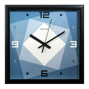 Часы настенные SALUTE квадратные П-2А6-073 28см