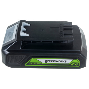 Батарея аккумуляторная Литий-Ионная GREENWORKS G24B2 24В 2Ач, 30мин