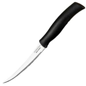 Нож кухонный TRAMONTINA Athus для помидоров/цитрусовых 12,5см черный