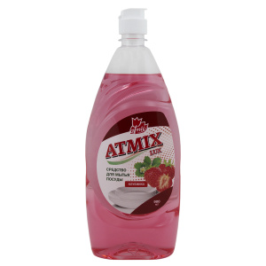 Средство для мытья посуды ATMIX Lux Клубника 0,9л