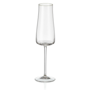 Набор бокалов для шампанского BOHEMIA CRYSTAL Алекс 40950/210 6шт 210мл