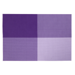 Салфетка сервировочная REMILING HOUSEHOLD Клетка-3 30х45см фиолетовый