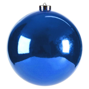 Набор ёлочных шаров Праздничное настроение d 10 см (НУ-0499)синий 2шт
