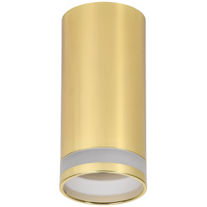 Светильник IEK 4005 накладной потолочный под лампу GU10 (3881758) золото1