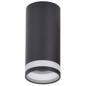 Светильник IEK 4005 накладной потолочный под лампу GU10 (5135049) черный