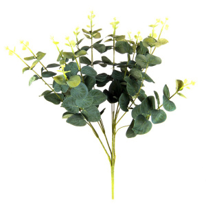 Растение искусственное Эвкалипт  H50см желтый