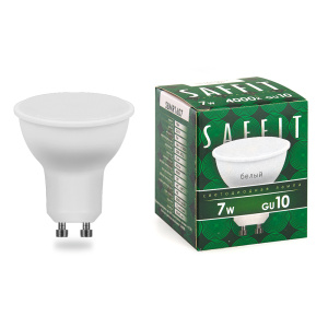 Лампа светодиодная SAFFIT GU10 SBMR1607 7W 230V 4000K MR16 (9231026)