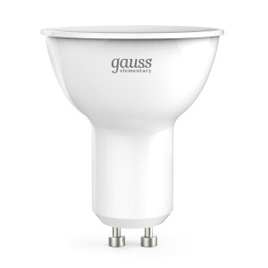 Лампа светодиодная GAUSS Elementary GU10 MR16 5.5W 450lm 4100К