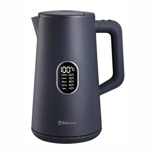 Чайник SAKURA SA-2171G Premium 1,5л 5 режимов нагрева 1500-1800Вт