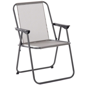 Кресло складное 53х58х75 сталь 18мм с полимер покрытием (CFBX0021) макс 90кг