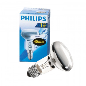 Лампа накал. PHILIPS R50 40W E14 Spotline 